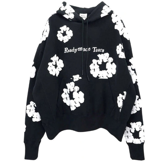 READYMADE x Denim Tears Wreath Hoodie (Black)