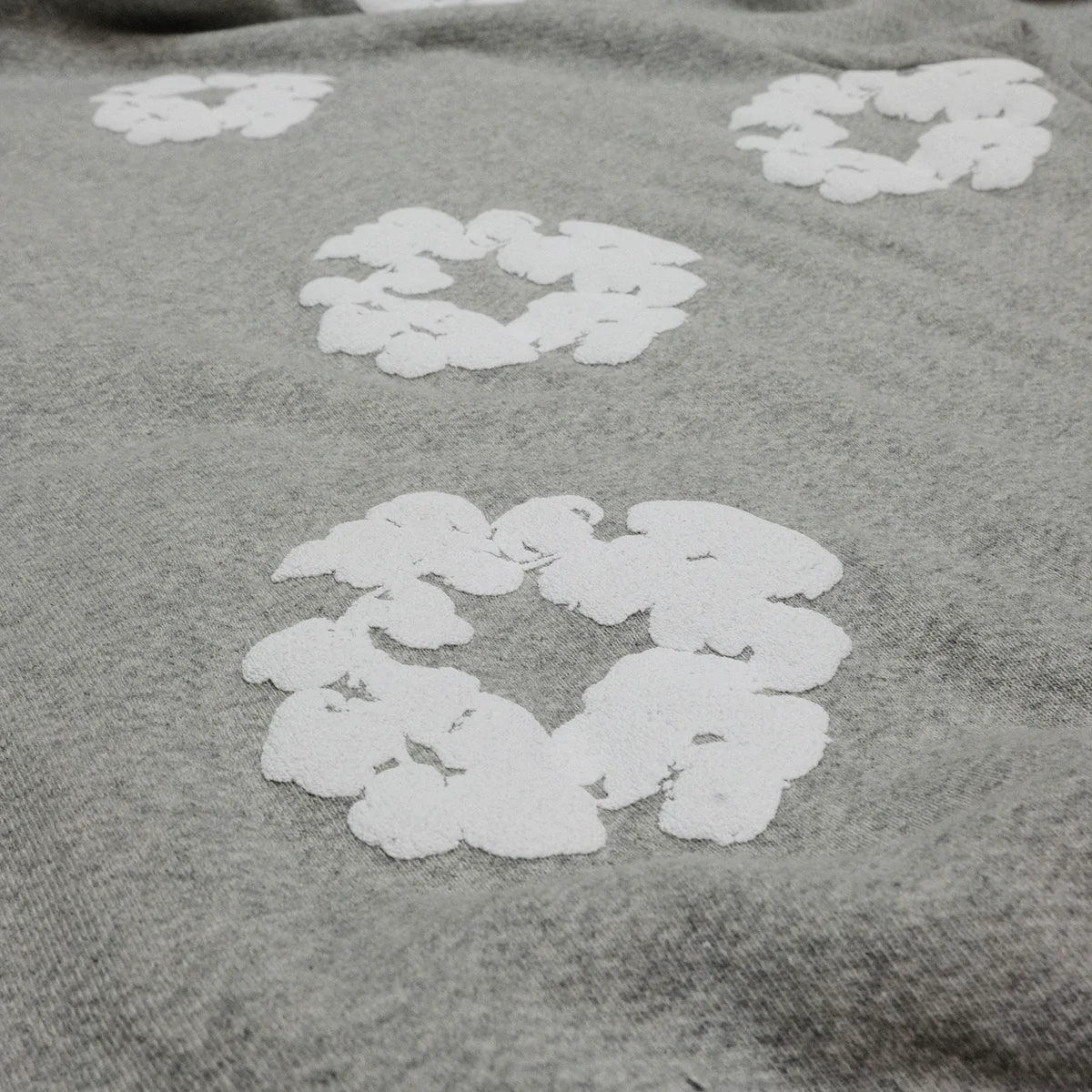 Denim Tears Cotton Wreath Sweatshirt (Grey)