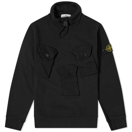 Stone Island Multi Pocket Mock Neck